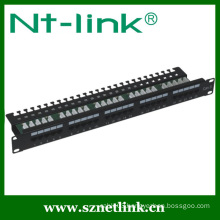 Rack mount 19 inch Cat3 25 Port Patch Panel